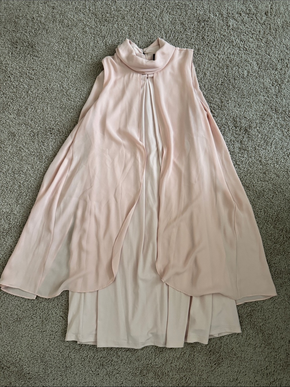 Ivanka Trump Light Blush Pink Dress Top